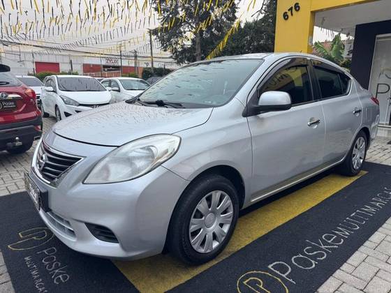 NISSAN VERSA 1.6 16V FLEX S 4P MANUAL NISSAN VERSA 1.6 16V FLEX S 4P MANUAL
